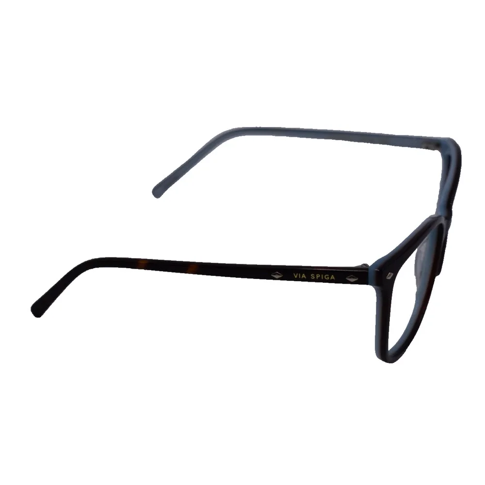 VIA SPIGA Zyloware 350-S 550 Tortoise Womens Eyeglasses Glasses Frame 55-16-135